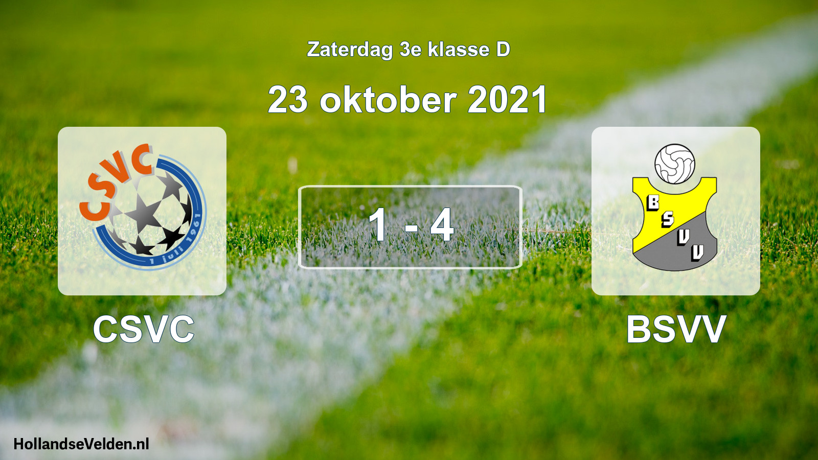 Total number of matches played: CSVC - BSVV 1 - 4 (23 October 2021)