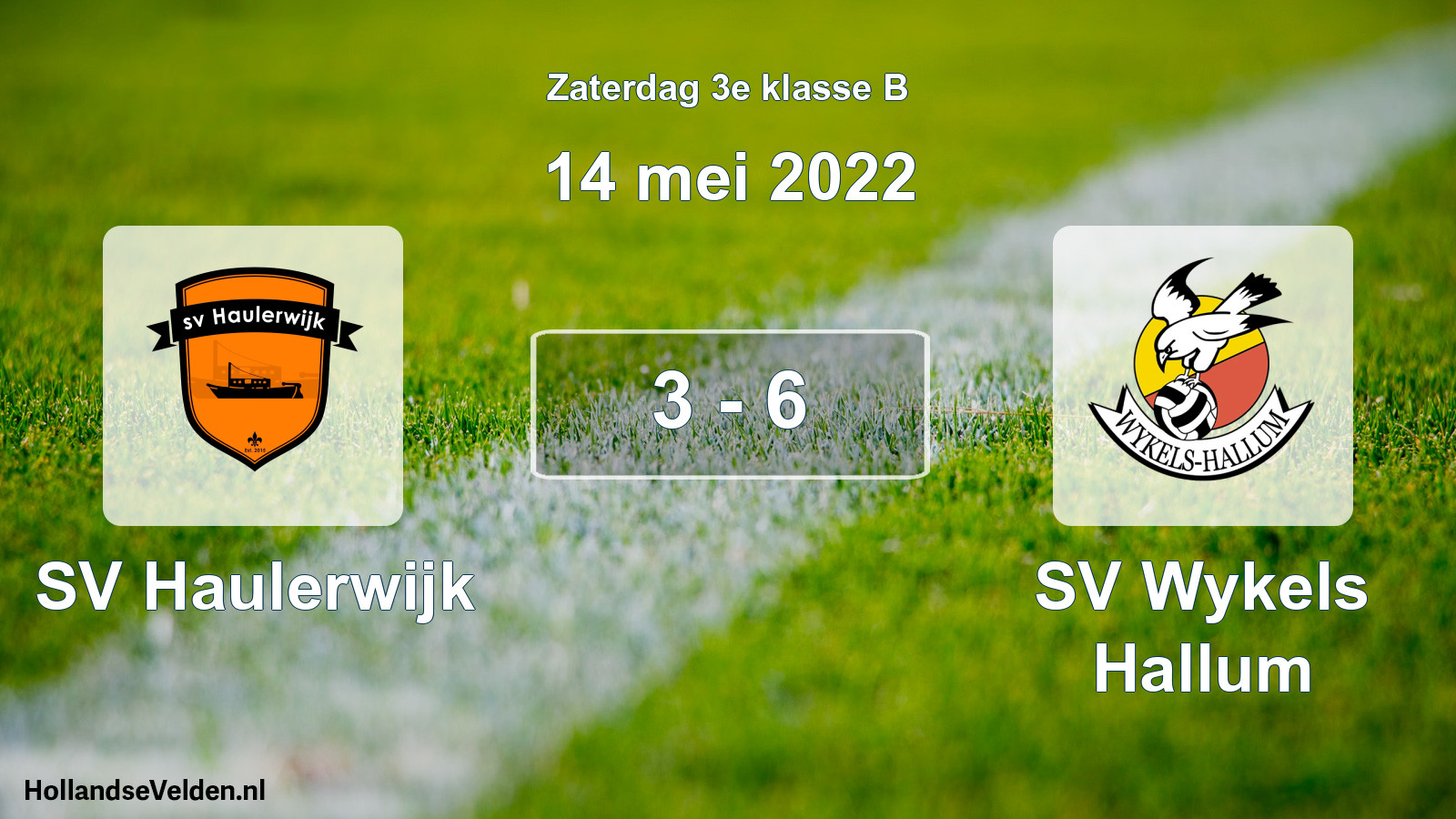 Total number of matches played: SV Haulerwijk - SV Wykels Hallum 3 - 6 (14 May 2022)
