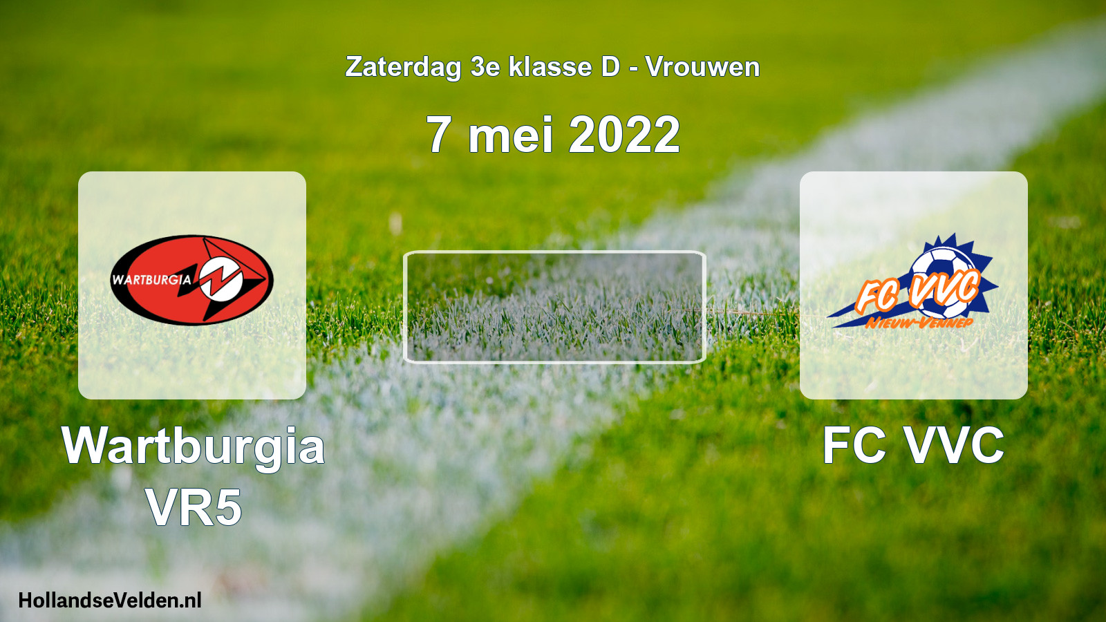 Scheduled Match: Wartburgia VR5 - FC VVC (7 May 2022)