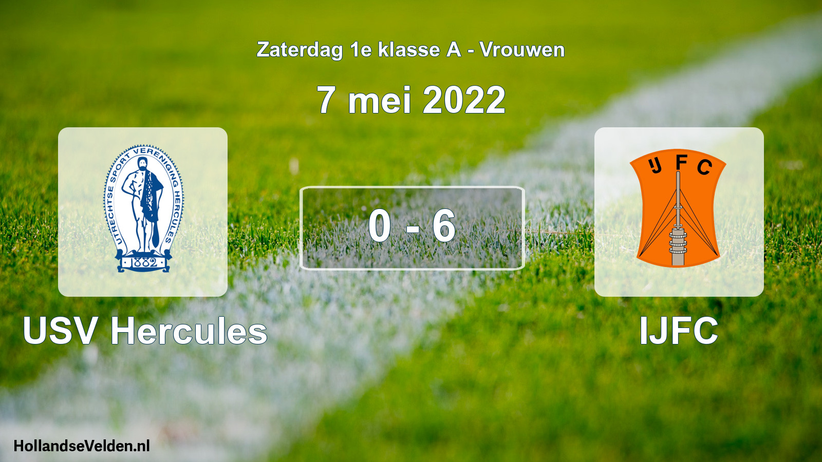 Total number of matches played: USV Hercules - IJFC 0 - 6 (7 May 2022)