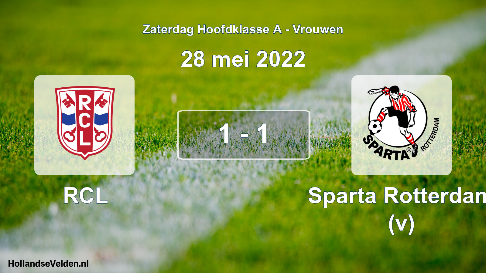 Total number of matches played: RCL - Sparta Rotterdam (v) 1 - 1 (28 May 2022)
