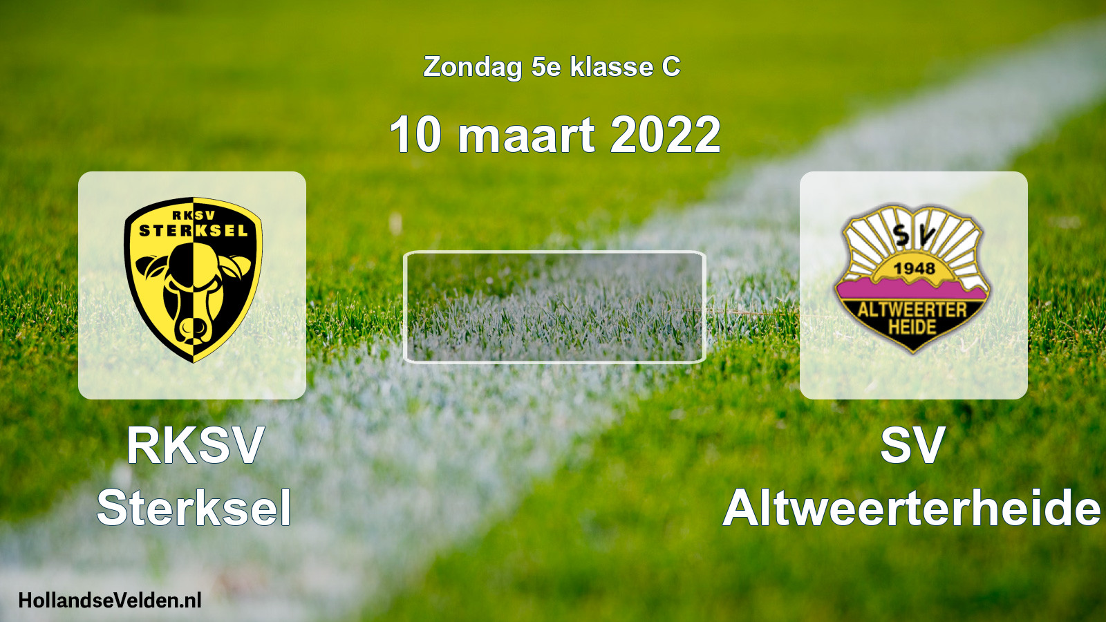 Scheduled Match: RKSV Sterksel - SV Altweerterheide (10 March 2022)