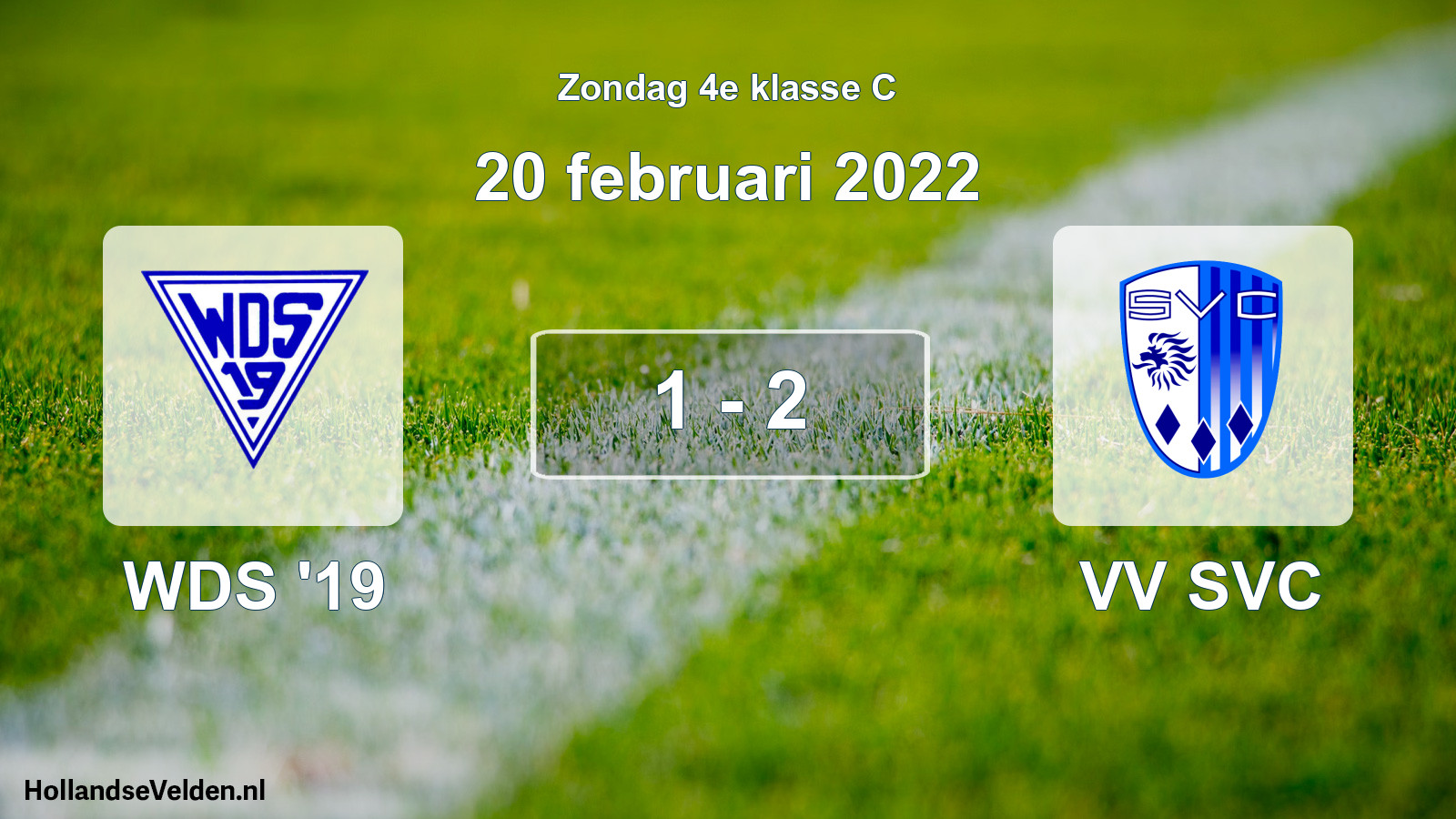 Total number of matches played: WDS '19 - VV SVC 1 - 2 (20 February 2022)