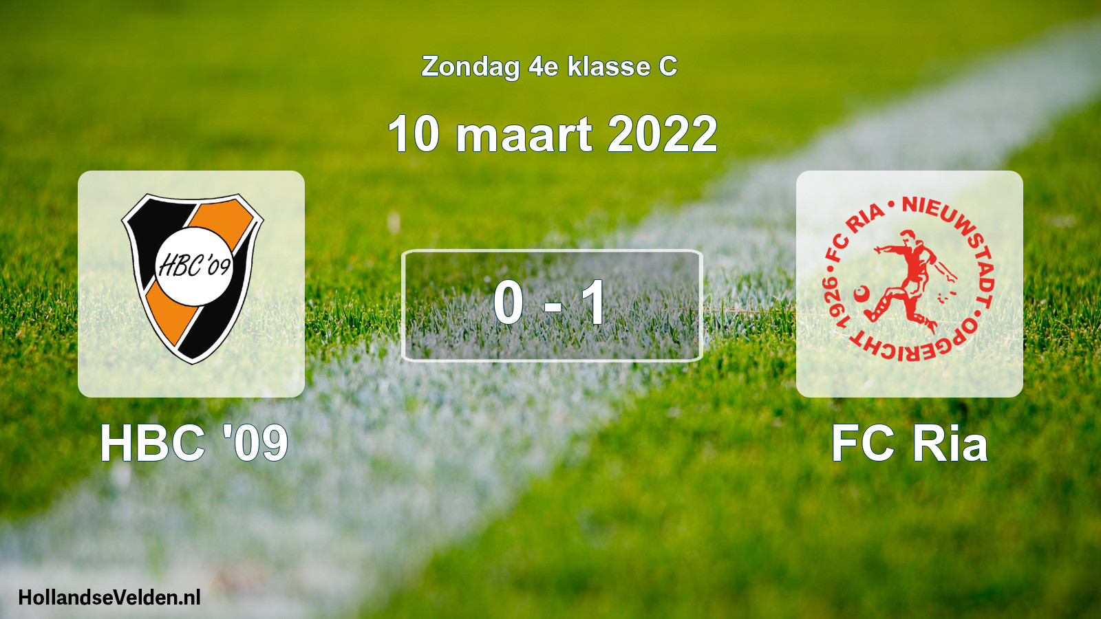 Total number of matches played: HBC '09 - FC Ria 0 - 1 (10 March 2022)