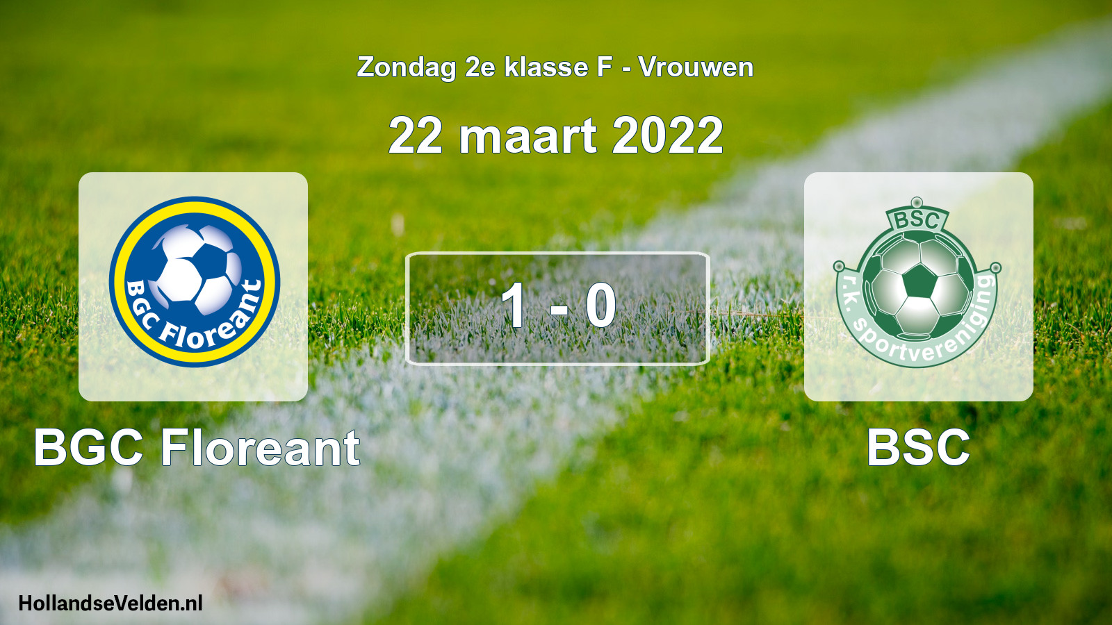 Total number of matches played: BGC Floreant - BSC 1 - 0 (22 March 2022)