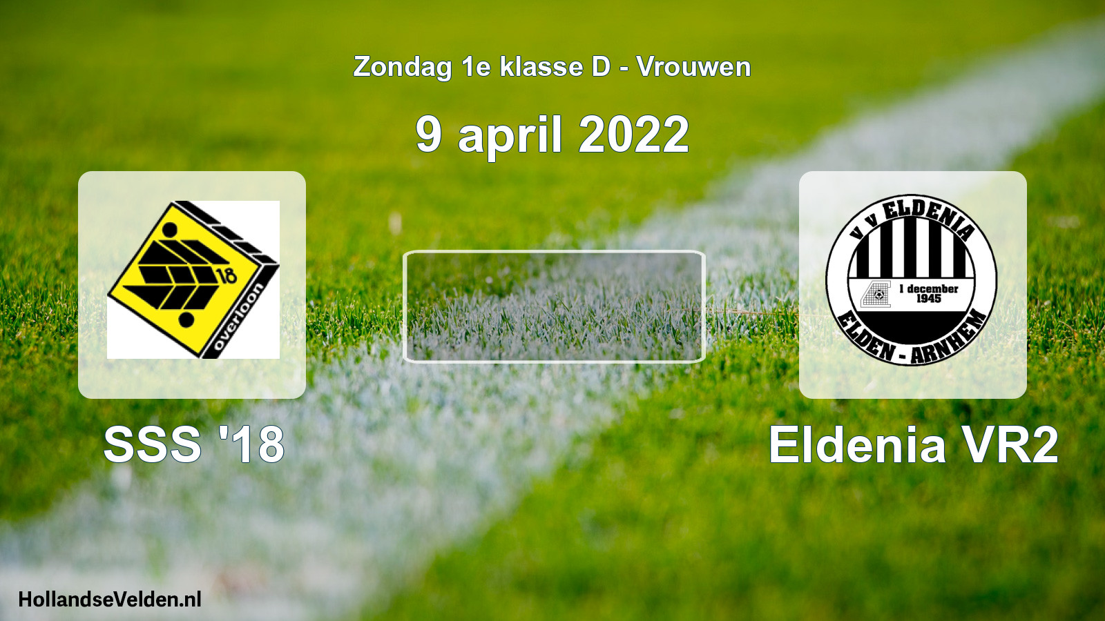 Scheduled Match: SSS '18 - Eldenia VR2 (9 April 2022)