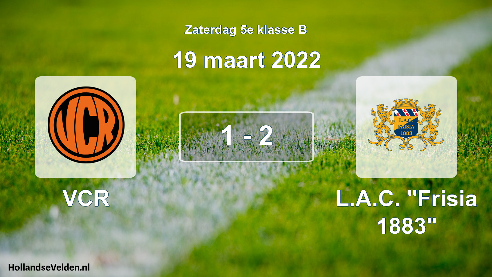 Total number of matches played: VCR - L.A.C. 