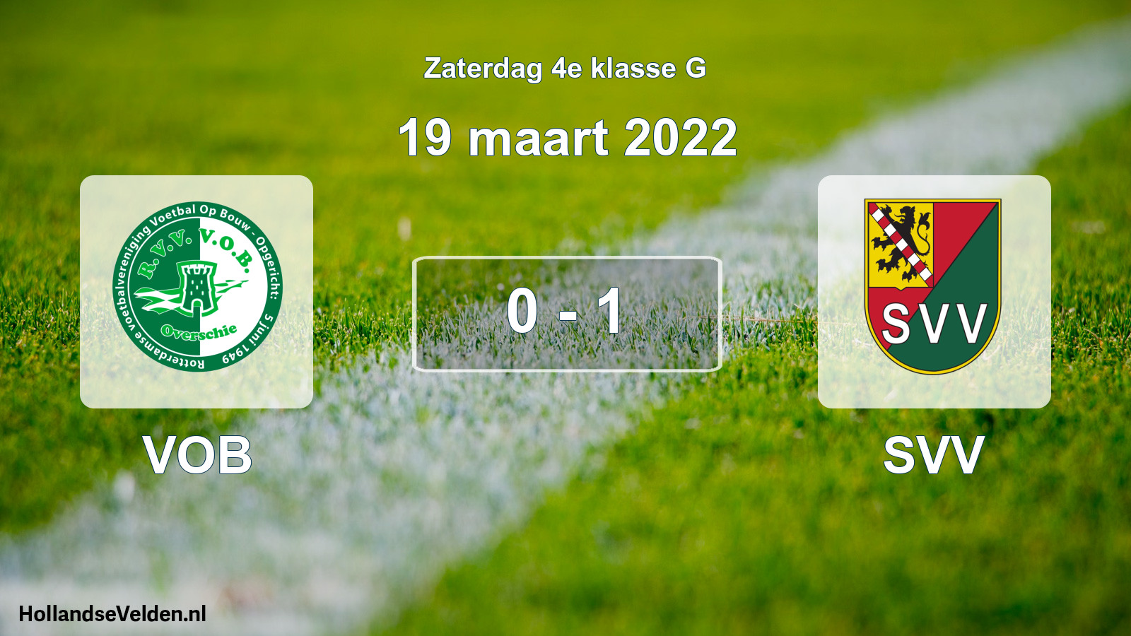 Total number of matches played: VOB - SVV 0 - 1 (19 March 2022)