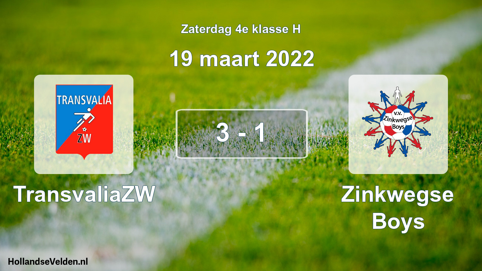 Total number of matches played: TransvaliaZW - Zinkwegse Boys 3 - 1 (19 March 2022)