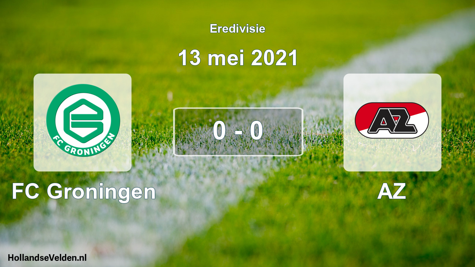 Total number of matches played: FC Groningen - AZ 0 - 0 (13 May 2021)