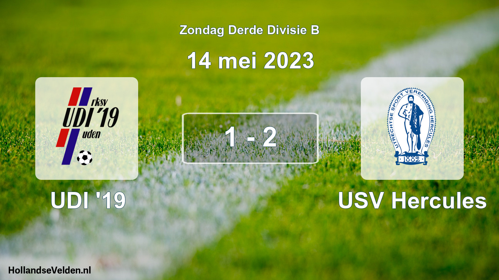 Total number of matches played: UDI '19 - USV Hercules 1 - 2 (14 May 2023)