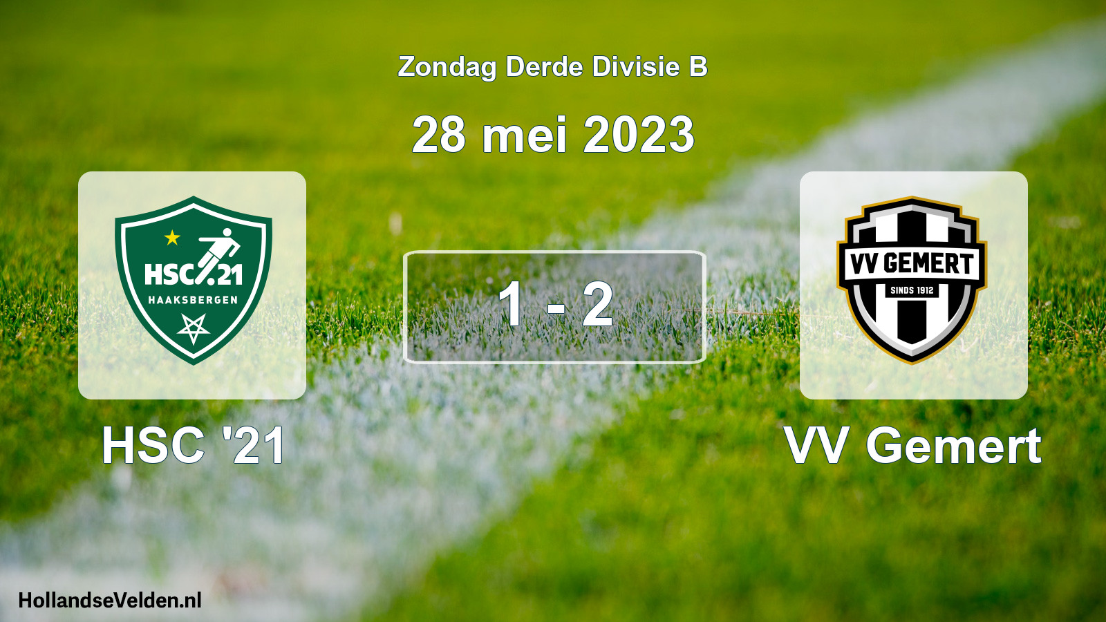 Total number of matches played: HSC '21 - VV Gemert 1 - 2 (28 May 2023)
