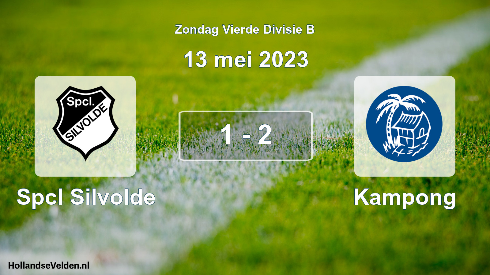Total number of matches played: Spcl Silvolde - Kampong 1 - 2 (13 May 2023)