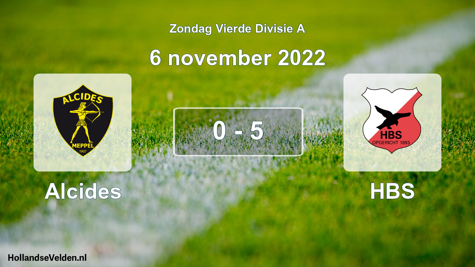 Total number of matches played: Alcides - HBS 0 - 5 (6 November 2022)