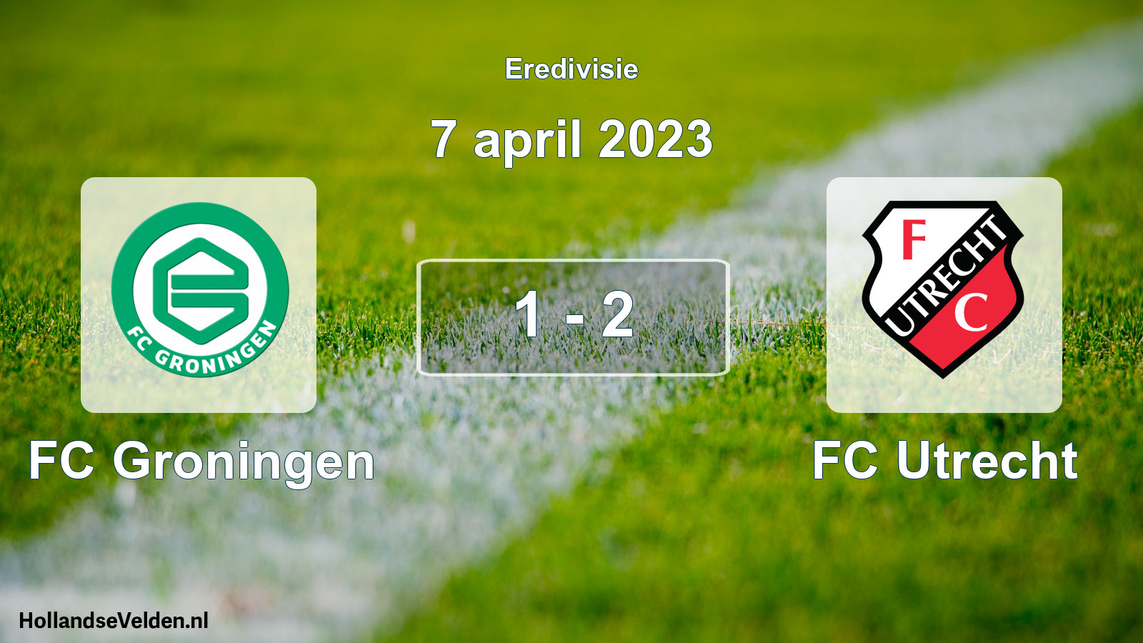 Total number of matches played: FC Groningen - FC Utrecht 1 - 2 (7 April 2023)