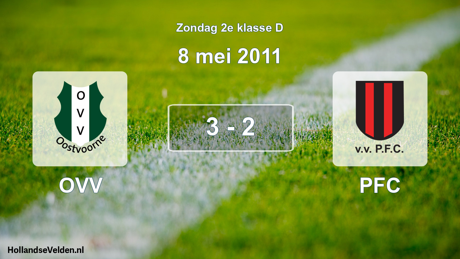 Total number of matches played: OVV - PFC 3 - 2 (8 May 2011)