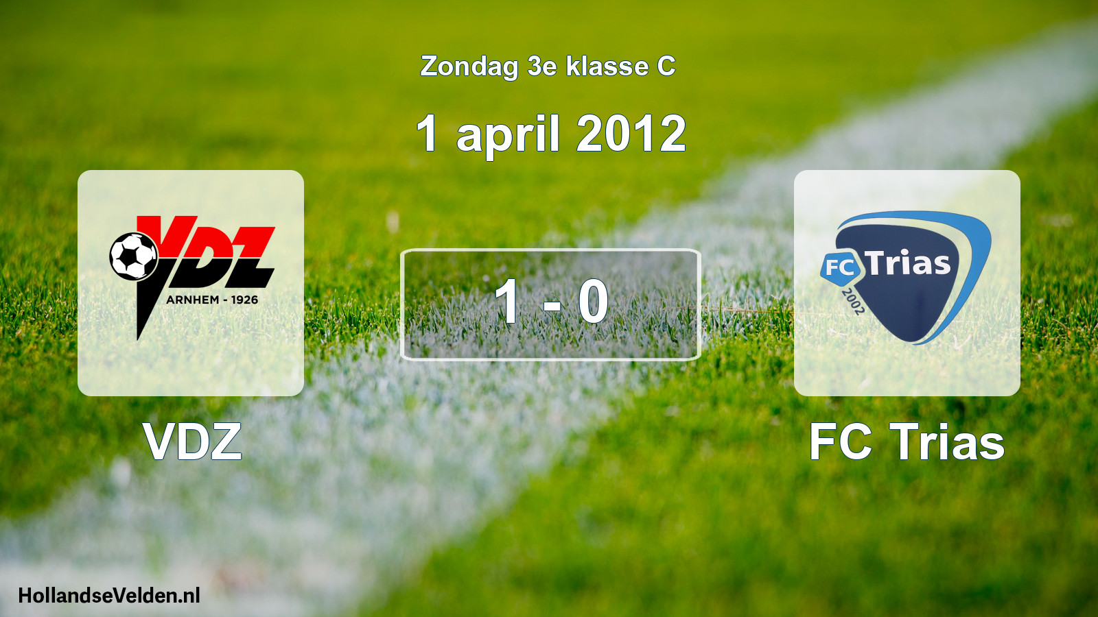 Total number of matches played: VDZ - FC Trias 1 - 0 (1 April 2012)