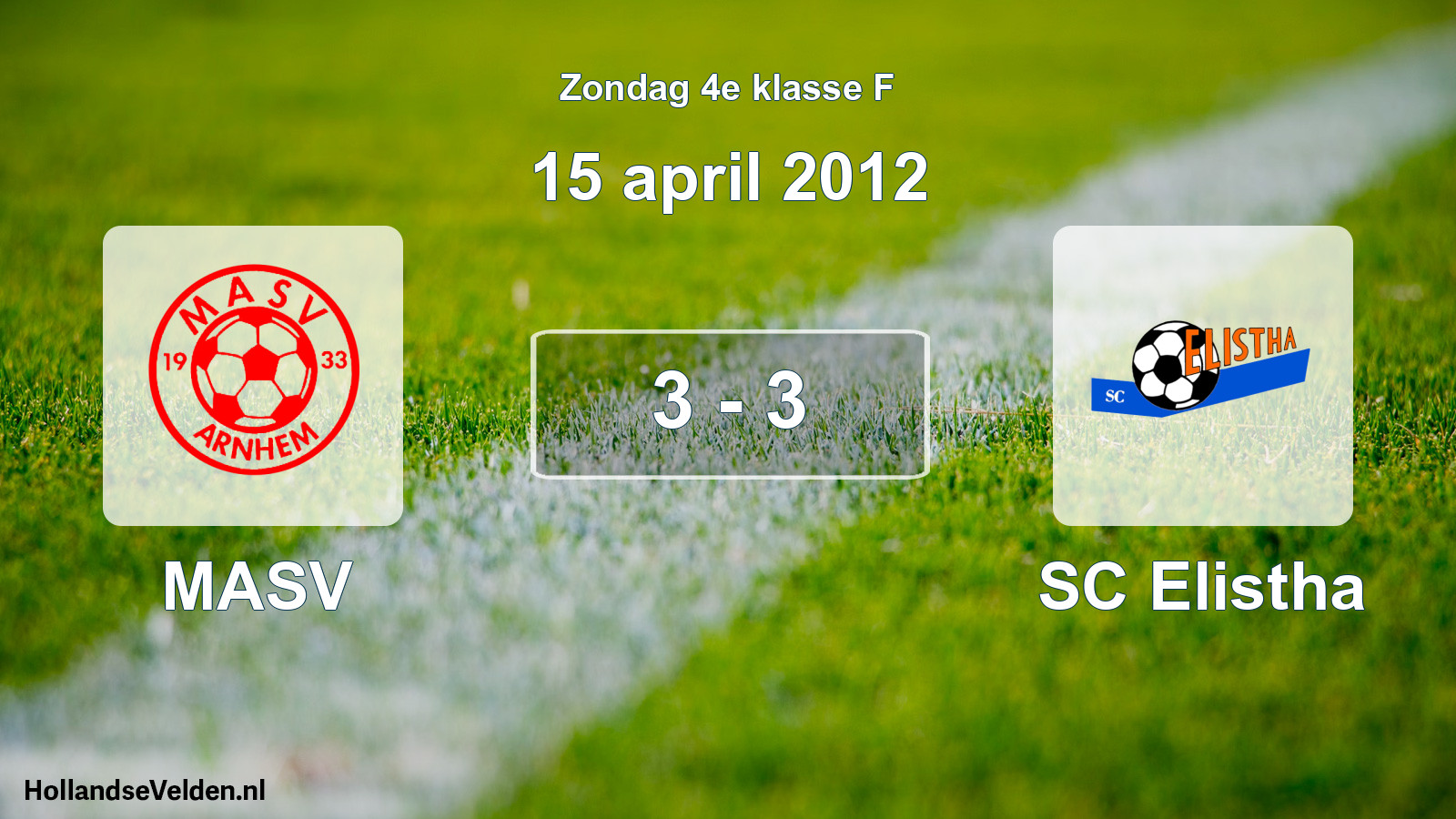 Total number of matches played: MASV - SC Elistha 3 - 3 (15 April 2012)