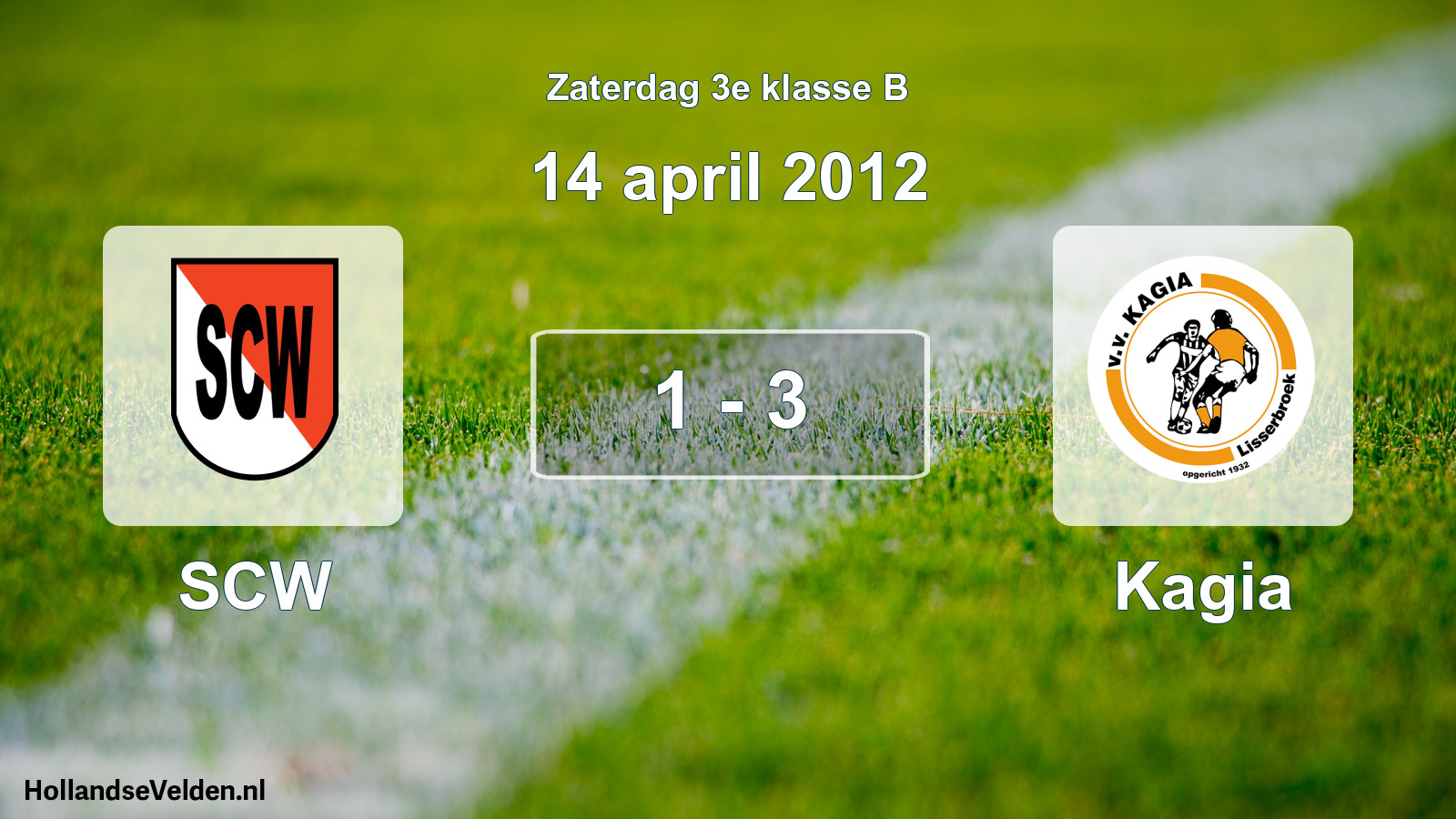 Total number of matches played: SCW - Kagia 1 - 3 (14 April 2012)