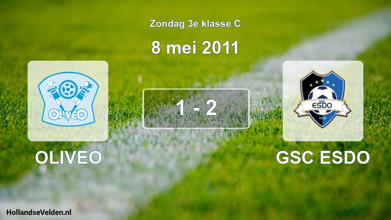 Total number of matches played: OLIVEO - GSC ESDO 1 - 2 (8 May 2011)
