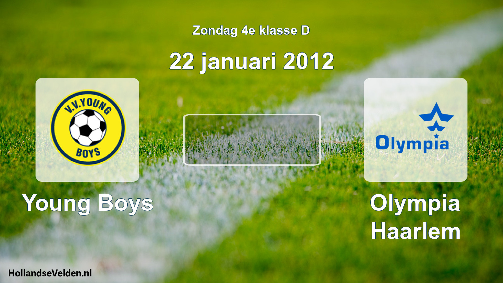 Scheduled Match: Young Boys - Olympia Haarlem (22 January 2012)
