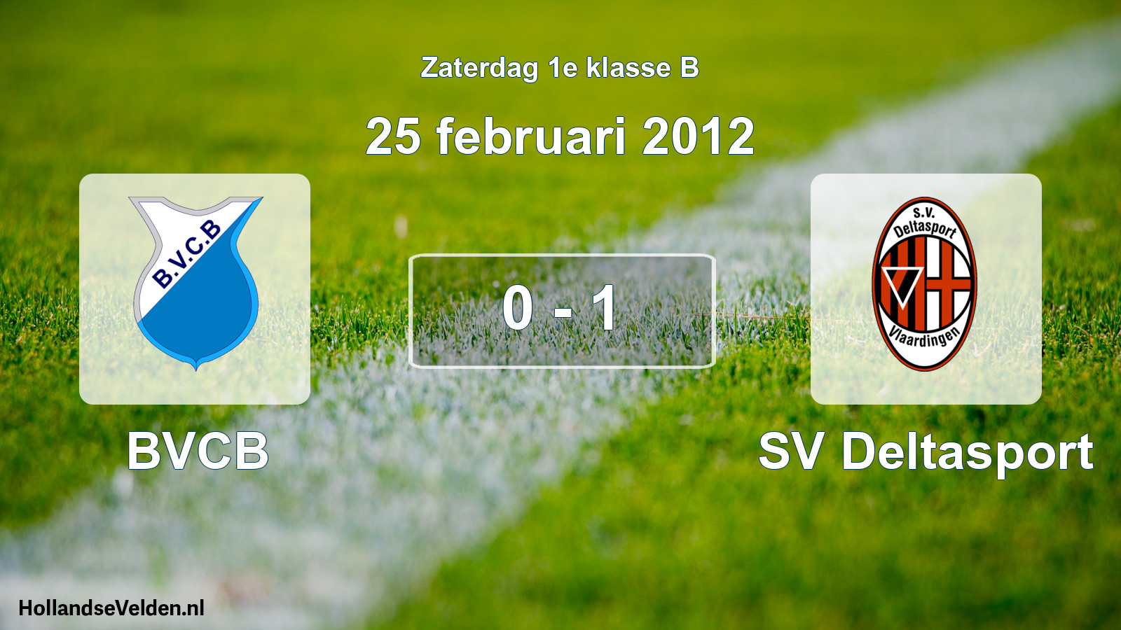 Total number of matches played: BVCB - SV Deltasport 0 - 1 (25 February 2012)