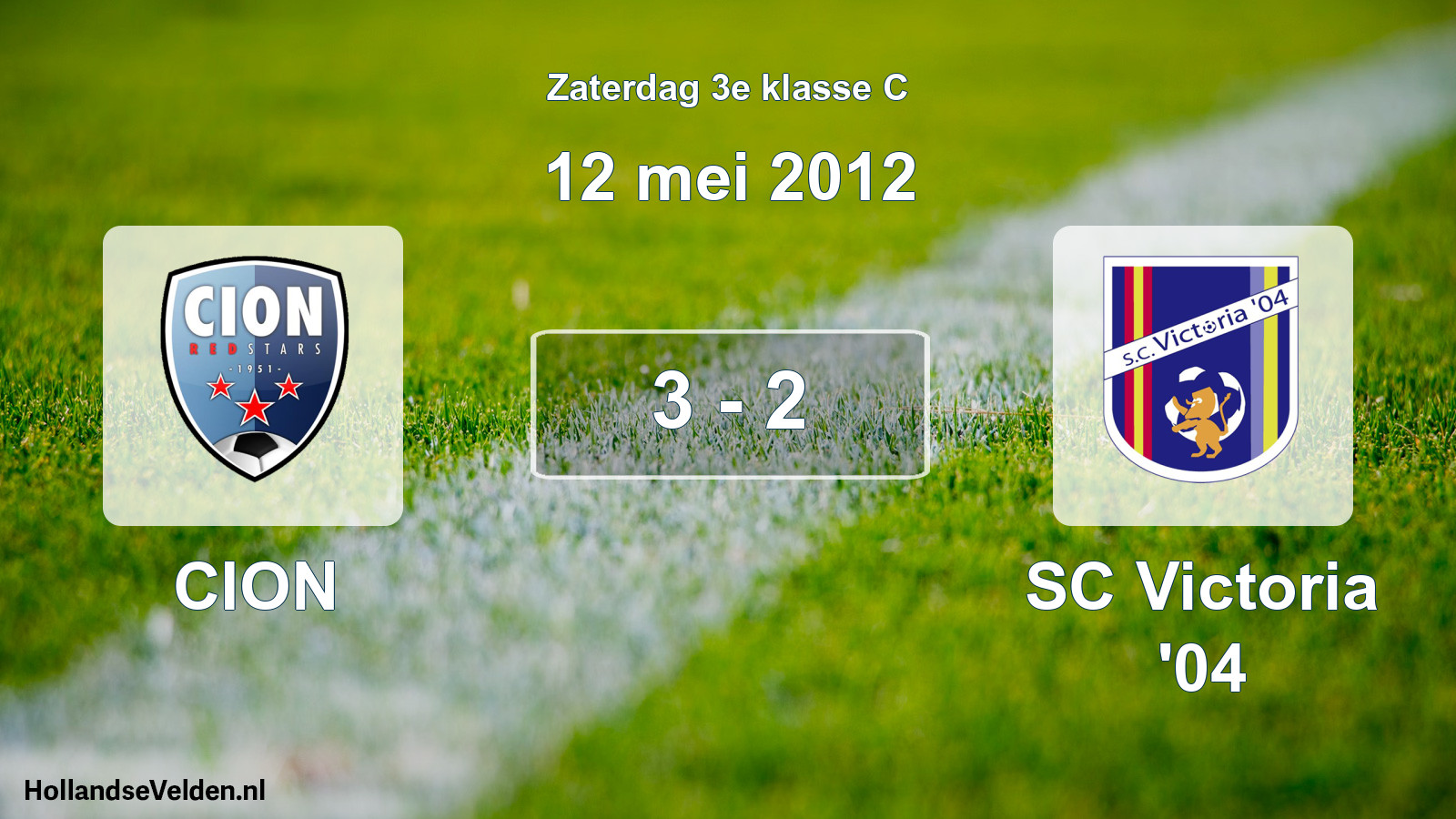 Total number of matches played: CION - SC Victoria '04 3 - 2 (12 May 2012)