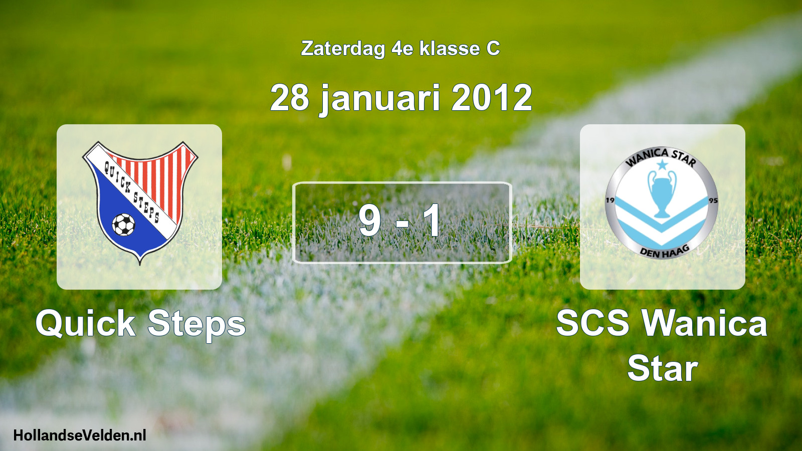Total number of matches played: Quick Steps - SCS Wanica Star 9 - 1 (28 January 2012)