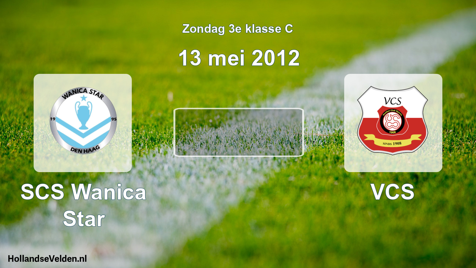 Scheduled Match: SCS Wanica Star - VCS (13 May 2012)