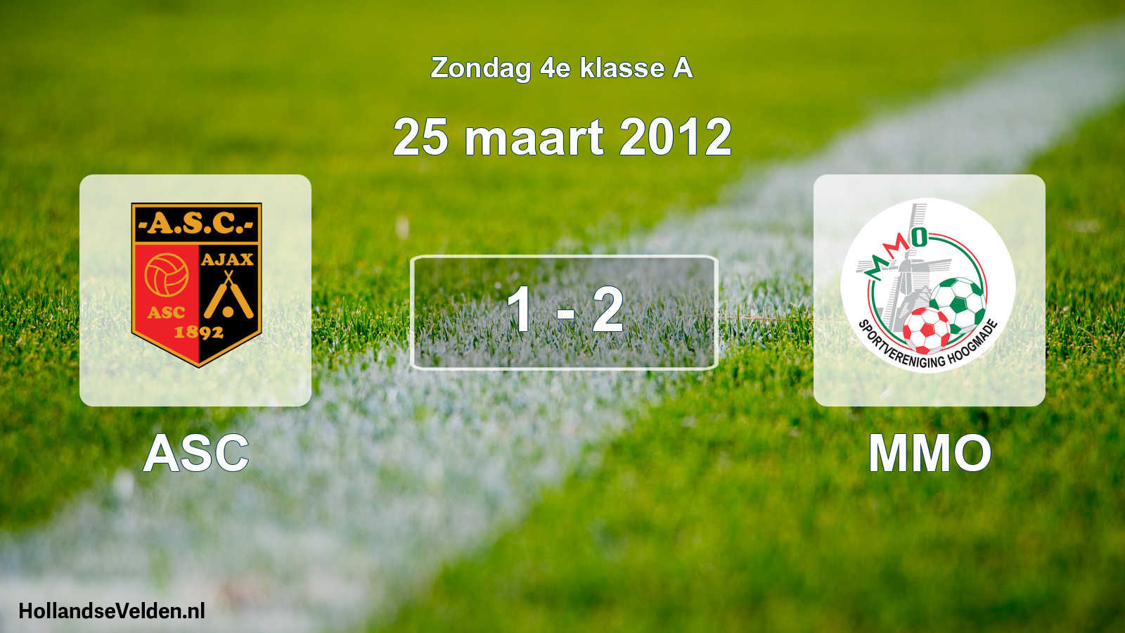 Total number of matches played: ASC - MMO 1 - 2 (25 March 2012)