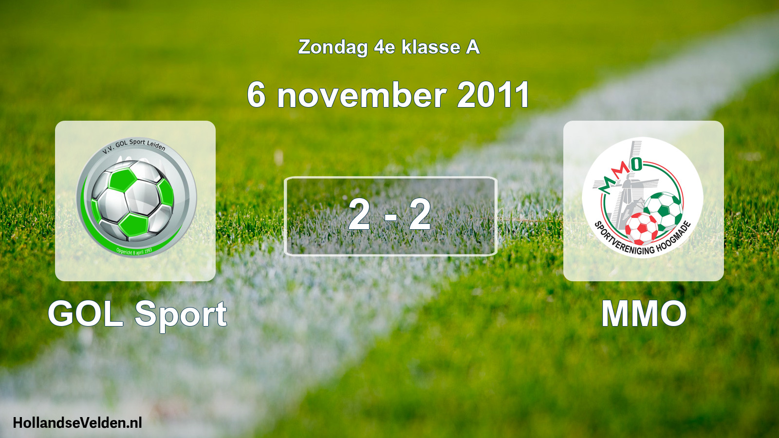 Total number of matches played: GOL Sport - MMO 2 - 2 (6 November 2011)