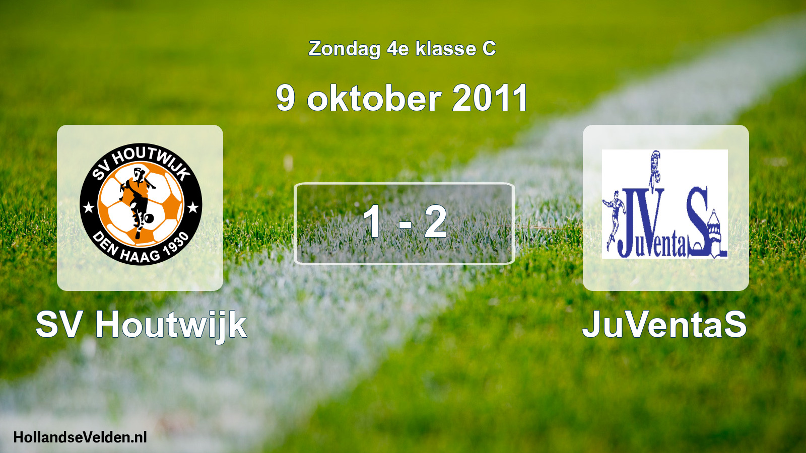 Total number of matches played: SV Houtwijk - JuVentaS 1 - 2 (9 October 2011)