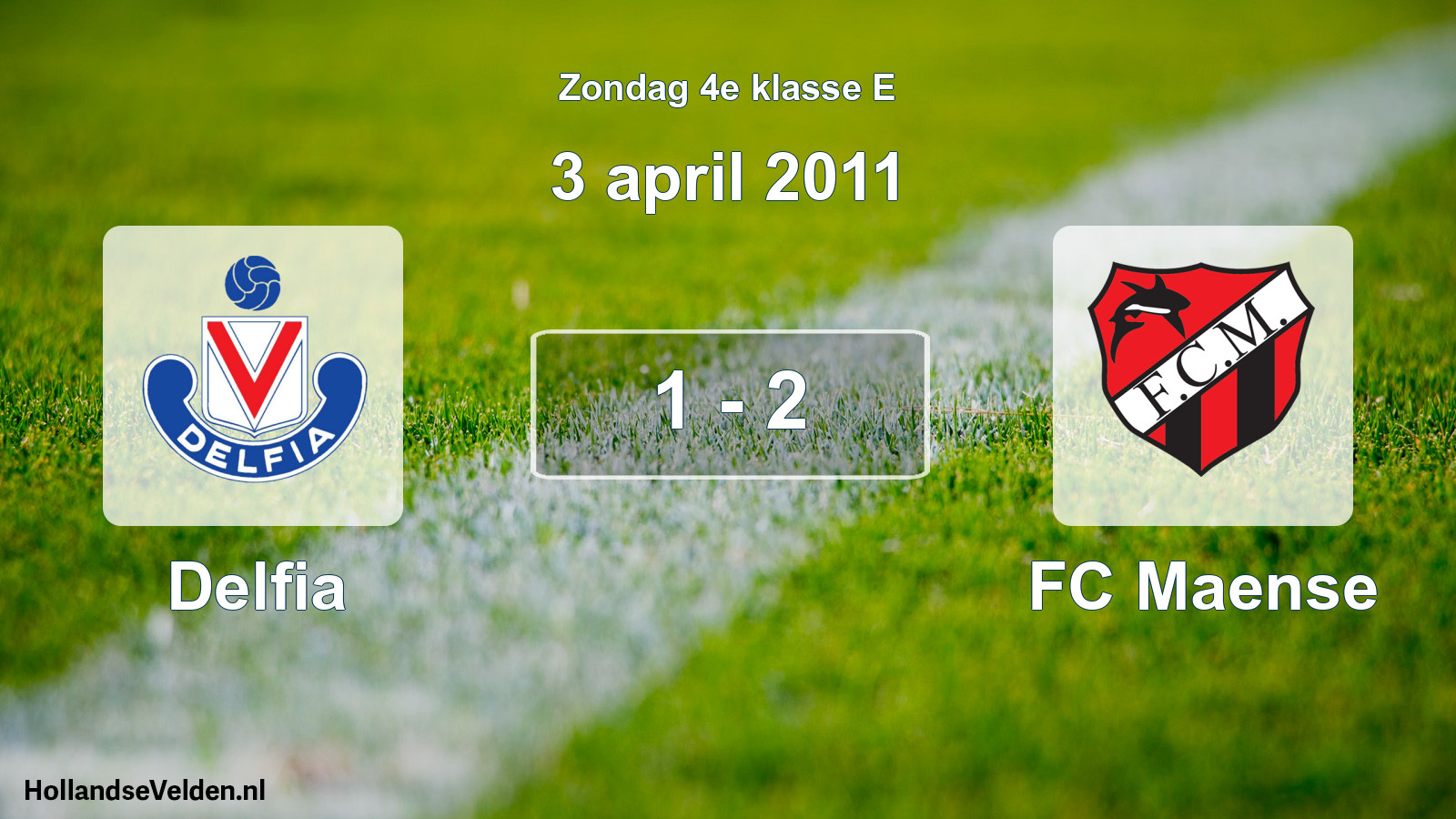 Total number of matches played: Delfia - FC Maense 1 - 2 (3 April 2011)