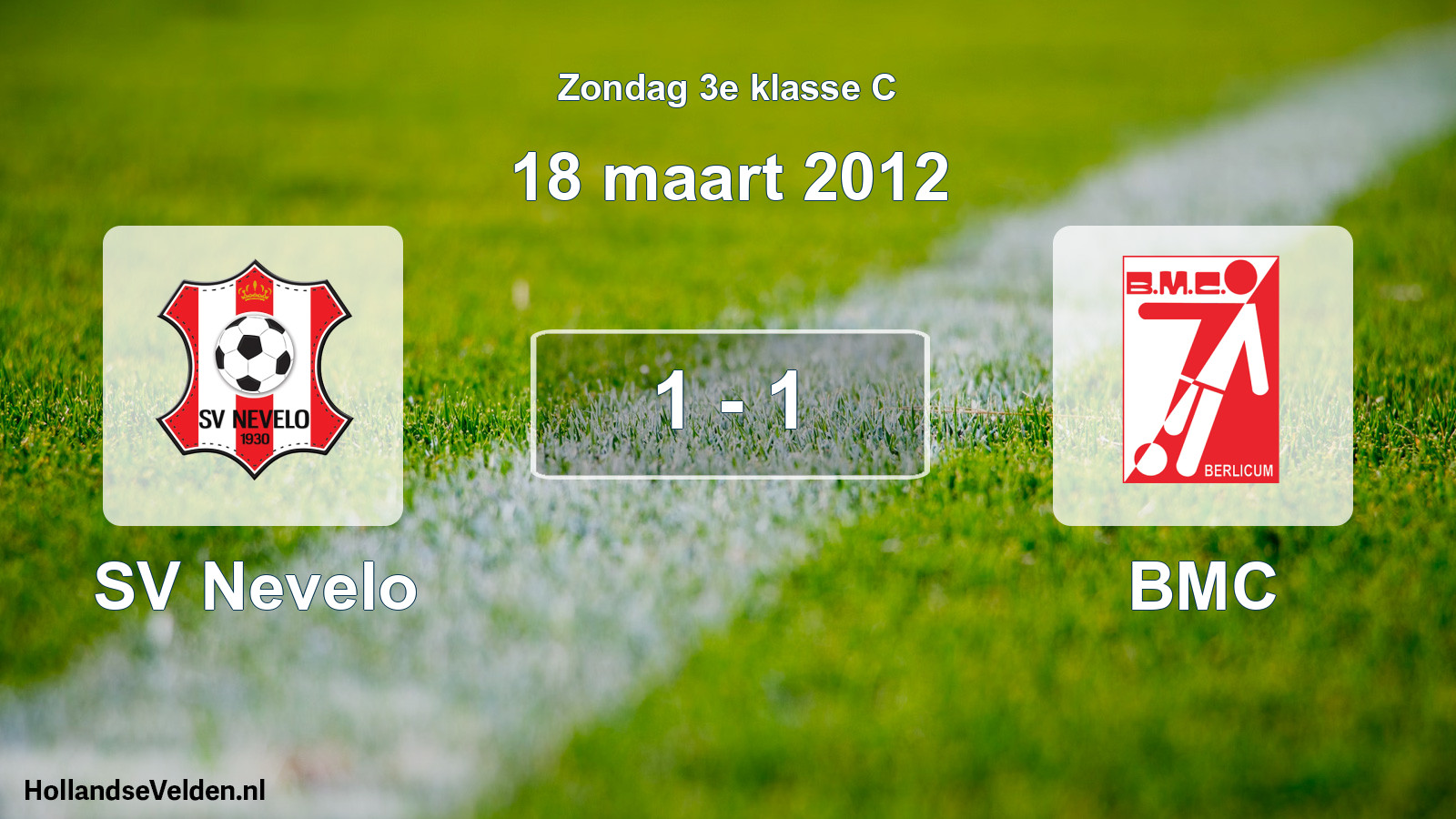 Total number of matches played: SV Nevelo - BMC 1 - 1 (18 March 2012)