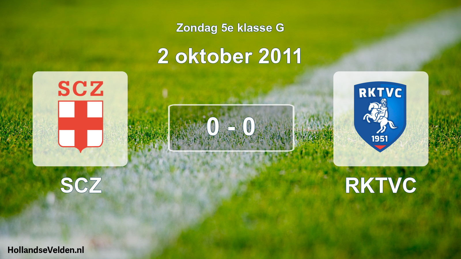 Total number of matches played: SCZ - RKTVC 0 - 0 (2 October 2011)