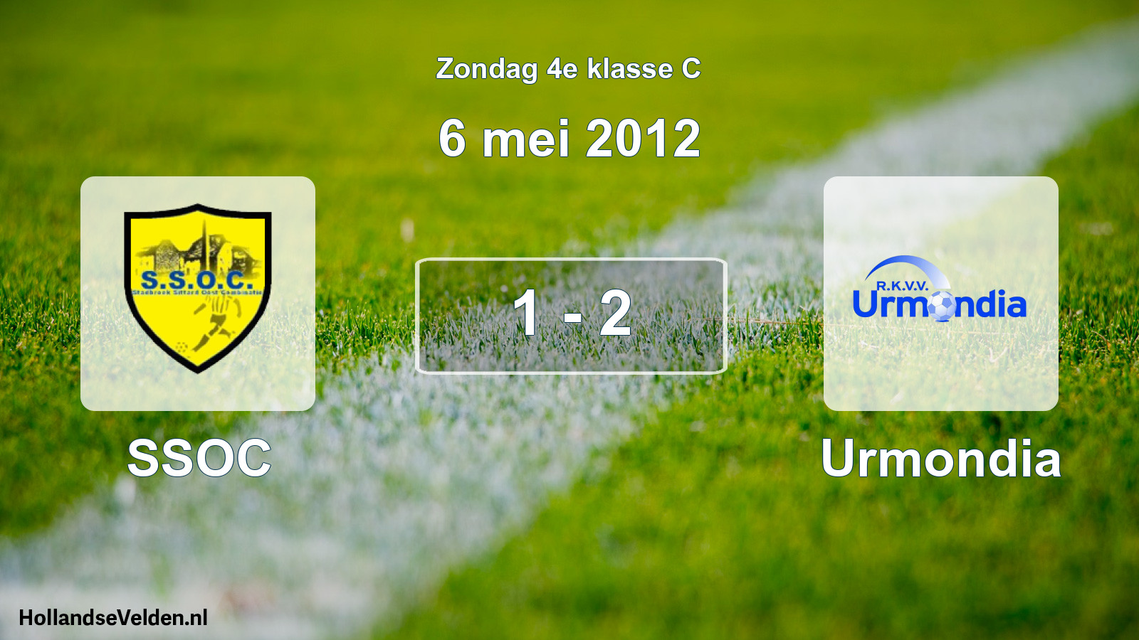 Total number of matches played: SSOC - Urmondia 1 - 2 (6 May 2012)