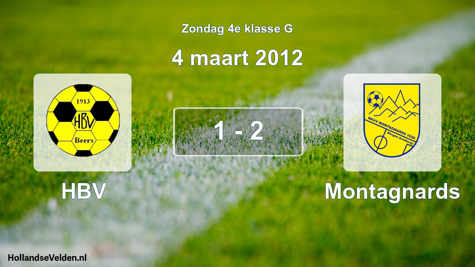 Total number of matches played: HBV - Montagnards 1 - 2 (4 March 2012)