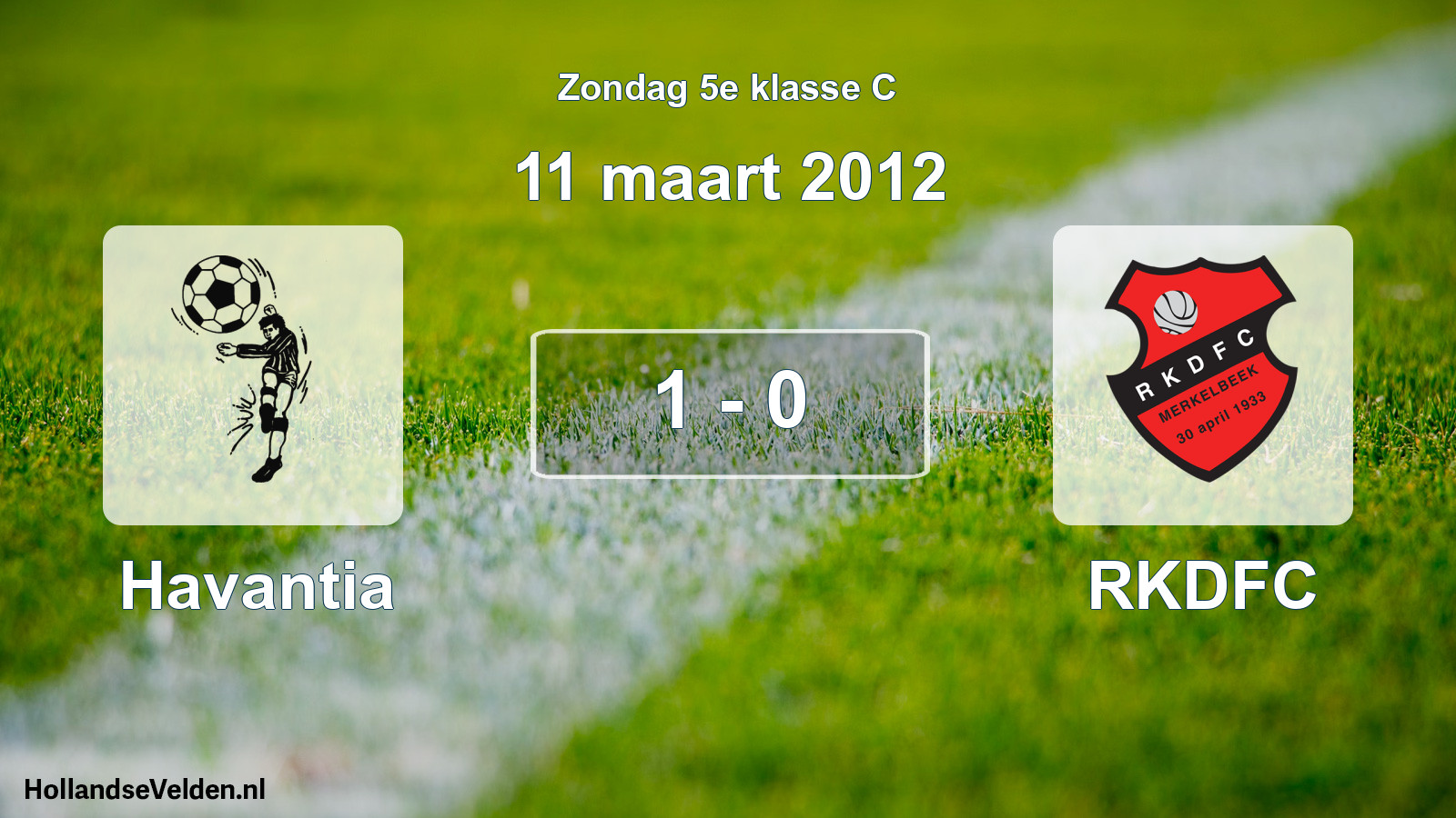 Total number of matches played: Havantia - RKDFC 1 - 0 (11 March 2012)