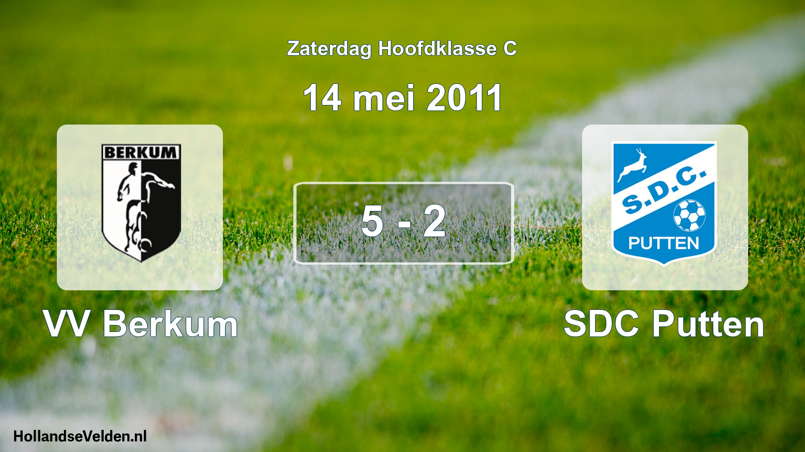 Total number of matches played: VV Berkum - SDC Putten 5 - 2 (14 May 2011)