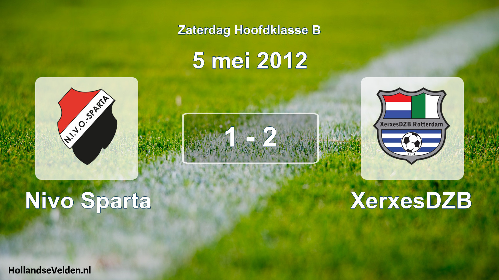 Total number of matches played: Nivo Sparta - XerxesDZB 1 - 2 (5 May 2012)