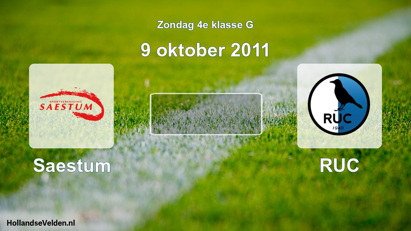 Scheduled Match: Saestum - RUC (9 October 2011)