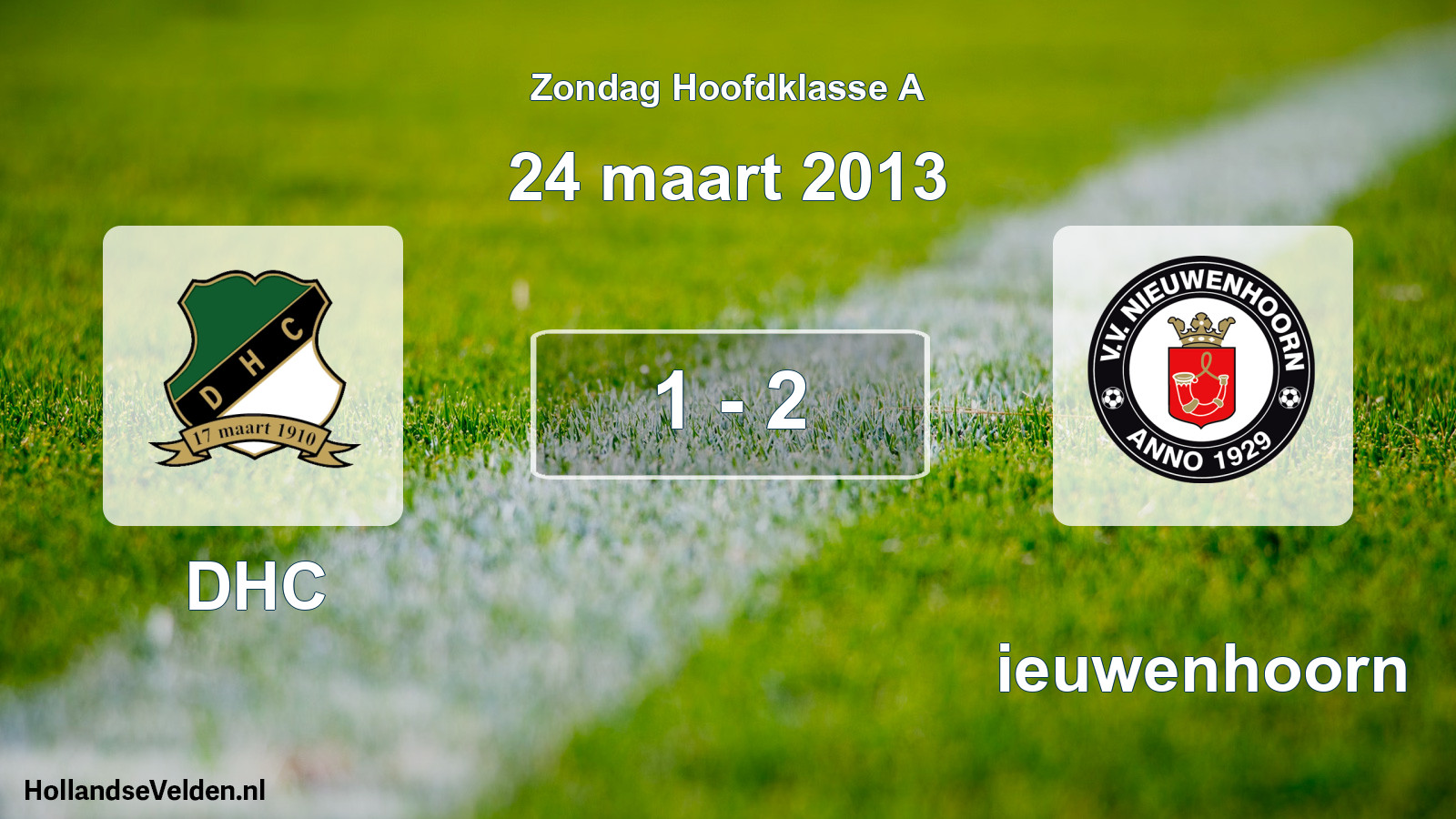 Total number of matches played: DHC - Nieuwenhoorn 1 - 2 (24 March 2013)