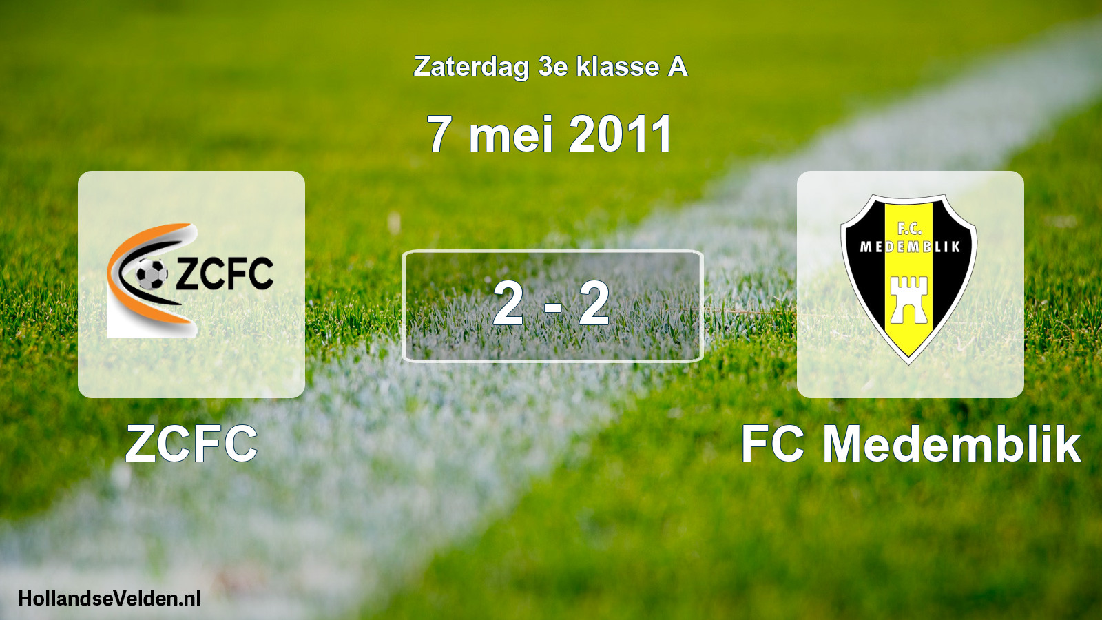 Total number of matches played: ZCFC - FC Medemblik 2 - 2 (7 May 2011)