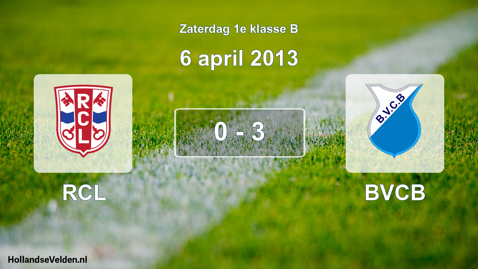 Total number of matches played: RCL - BVCB 0 - 3 (6 April 2013)