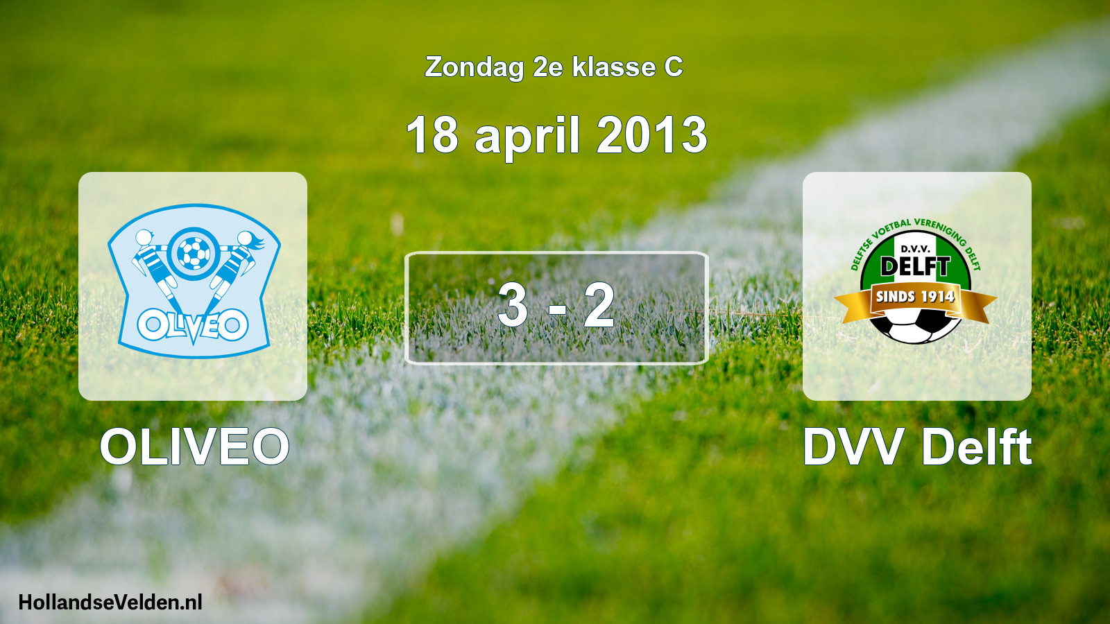 Total number of matches played: OLIVEO - DVV Delft 3 - 2 (18 April 2013)