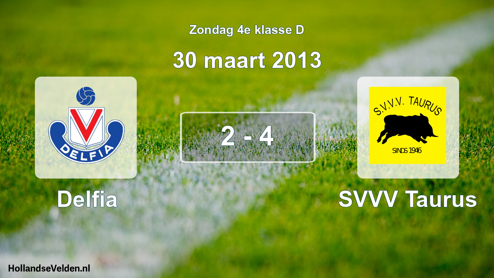 Total number of matches played: Delfia - SVVV Taurus 2 - 4 (30 March 2013)