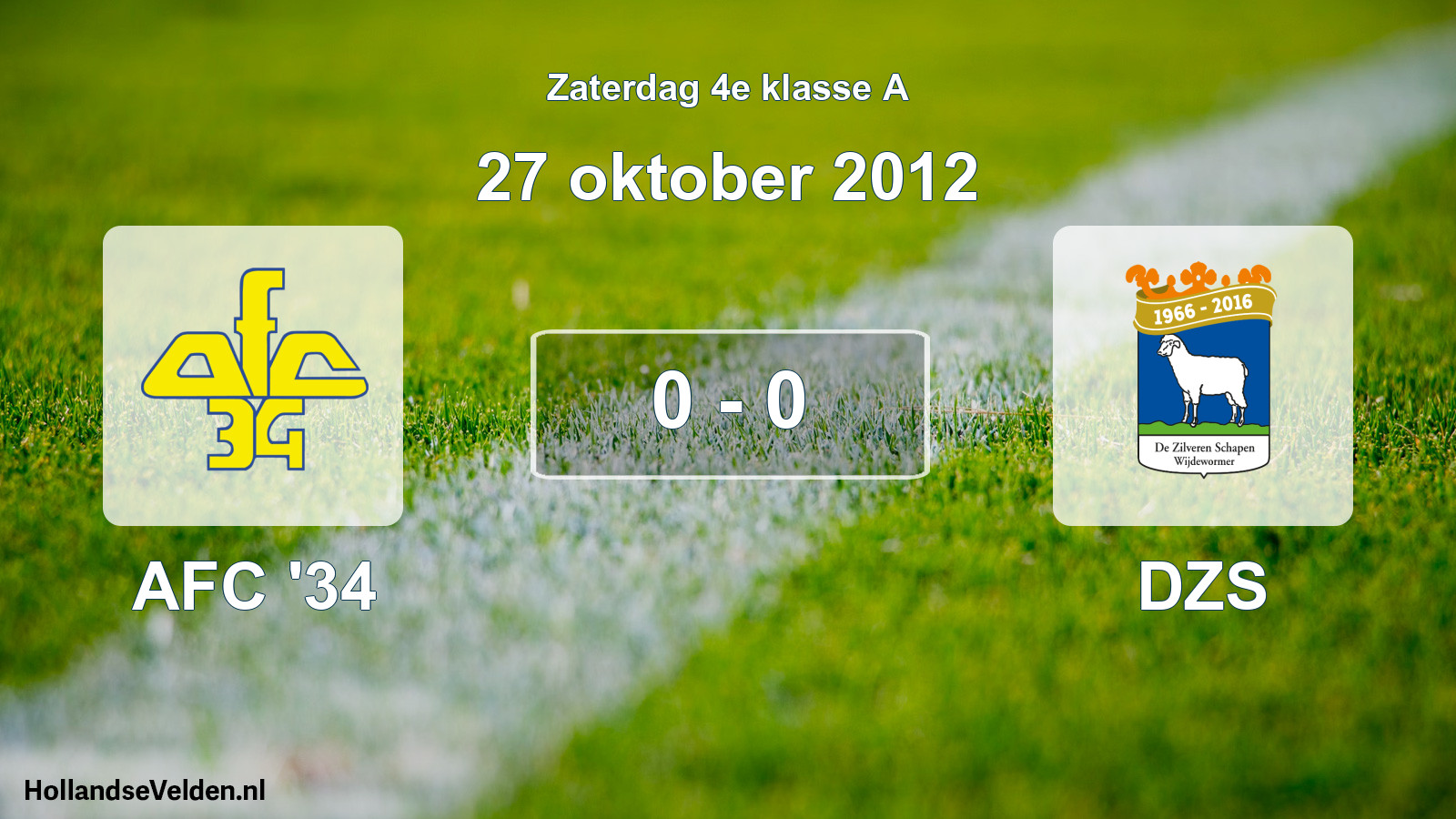 Total number of matches played: AFC '34 - DZS 0 - 0 (27 October 2012)