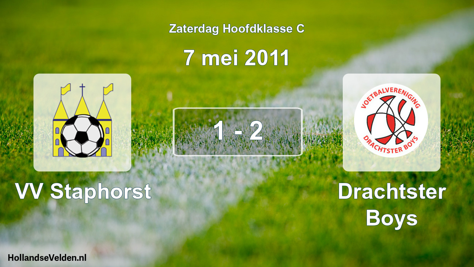 Total number of matches played: VV Staphorst - Drachtster Boys 1 - 2 (7 May 2011)