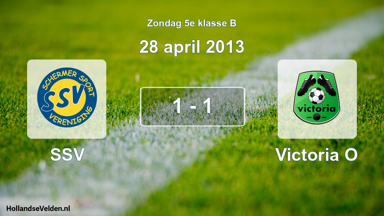 Total number of matches played: SSV - Victoria O 1 - 1 (28 April 2013)
