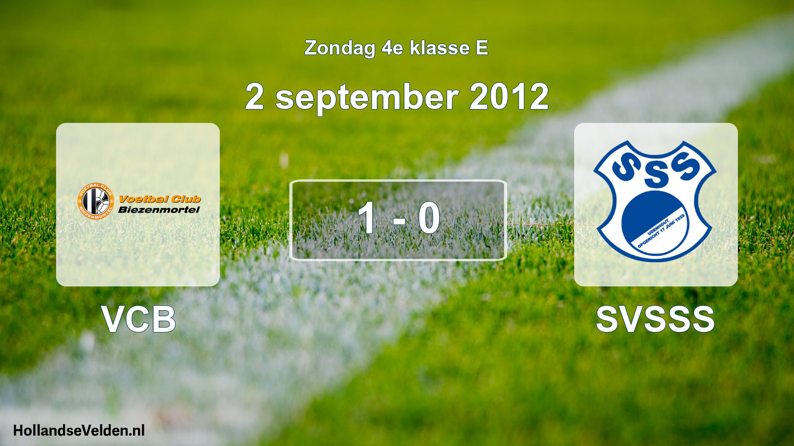 Total number of matches played: VCB - SVSSS 1 - 0 (2 September 2012)